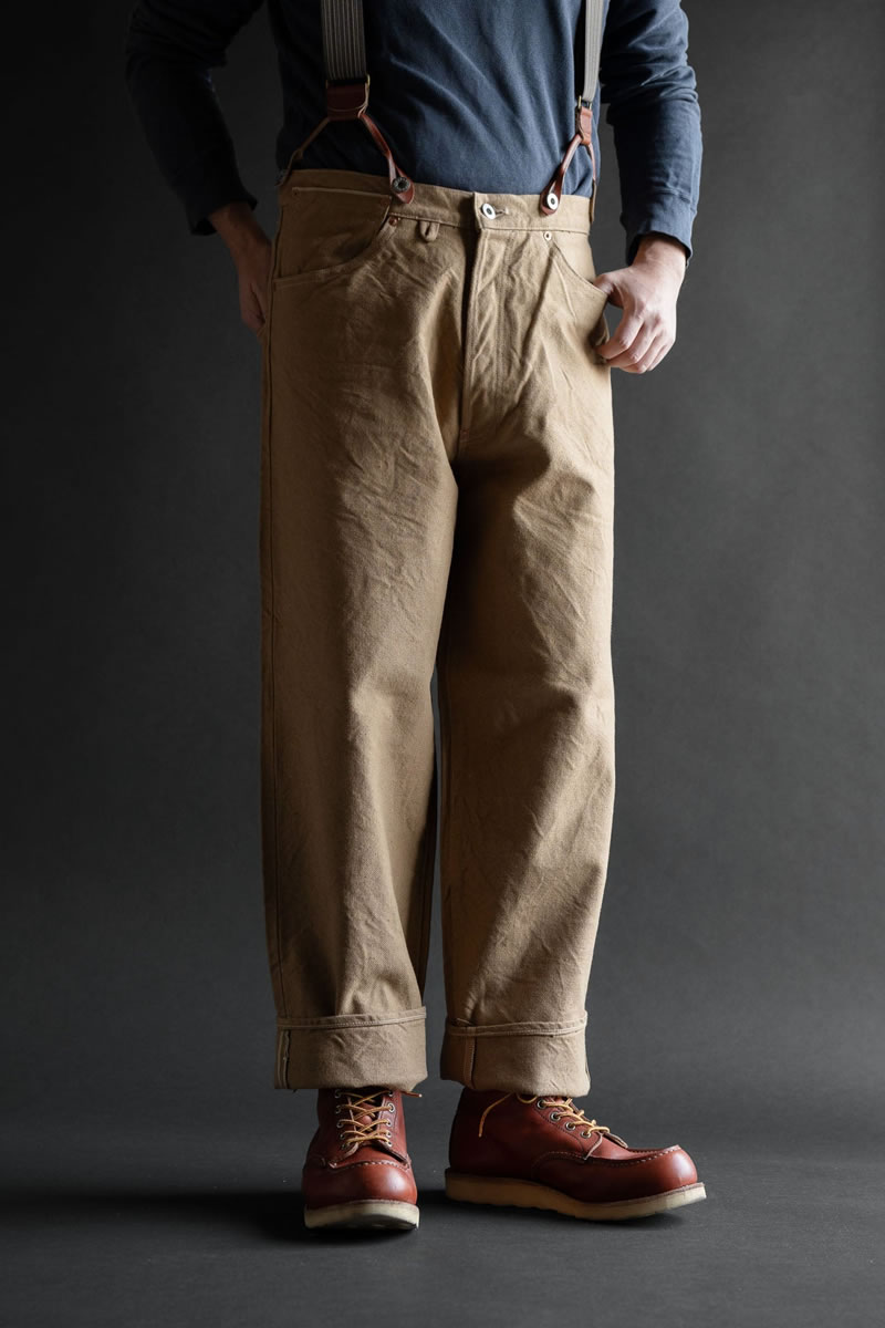 楽天市場】【 ジーンズのルーツ ウエストオーバーオール 】ブラウン