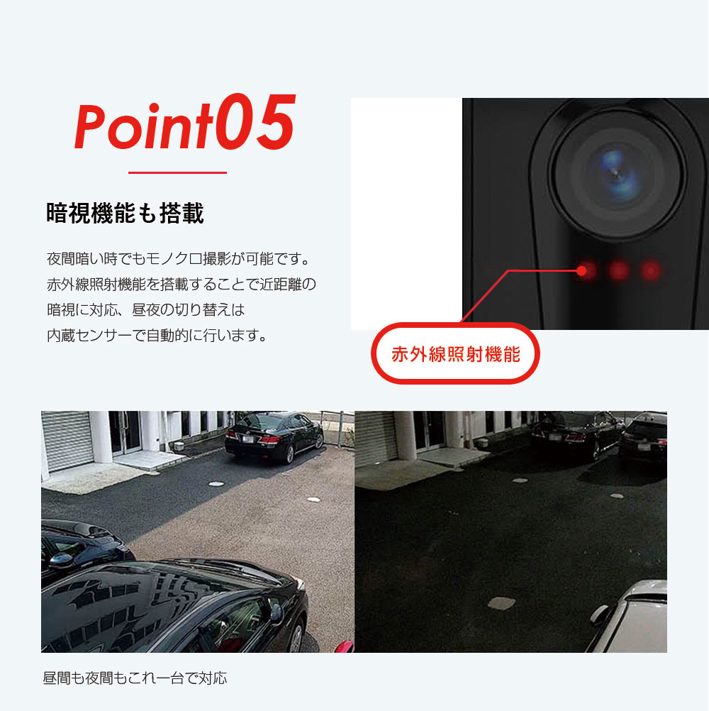 楽天市場】防犯カメラ 屋外 家庭用 wifi ワイヤレス 監視カメラ