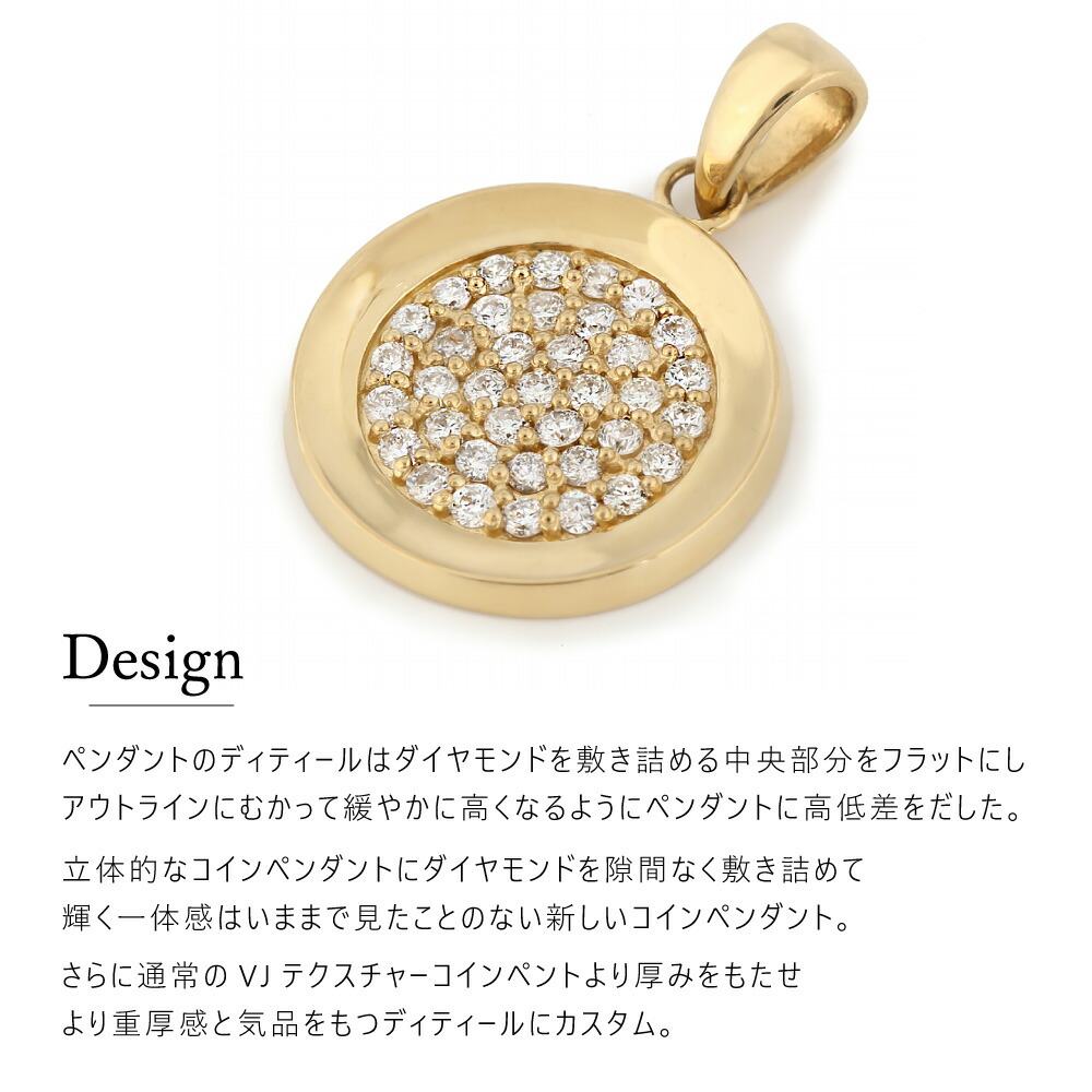 楽天市場】クラッシュ ダイヤモンド ペンダントトップ VJ