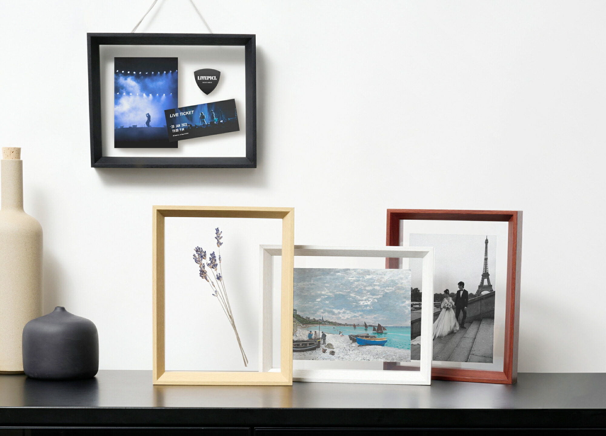 楽天市場】フローティング フォトフレーム Feliz(フェリス) 156×206mm