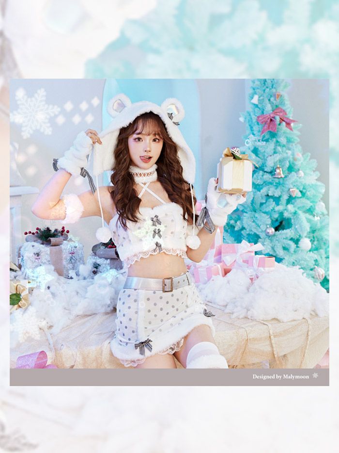 楽天市場】[正規品] [予約]白熊 しろくま 熊耳 熊 くま コスプレ