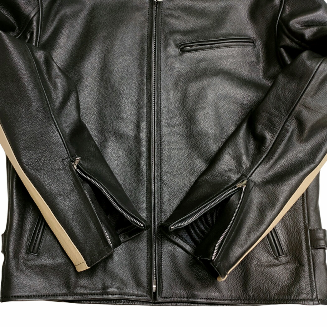 楽天市場】ルーキー ライダース レザージャケット ROOKIE RLJ-06N