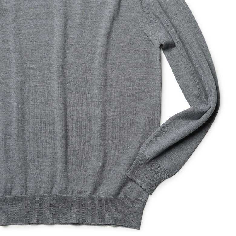 楽天市場】クルチアーニ ニット クルーネック ハイゲージ 14ゲージ