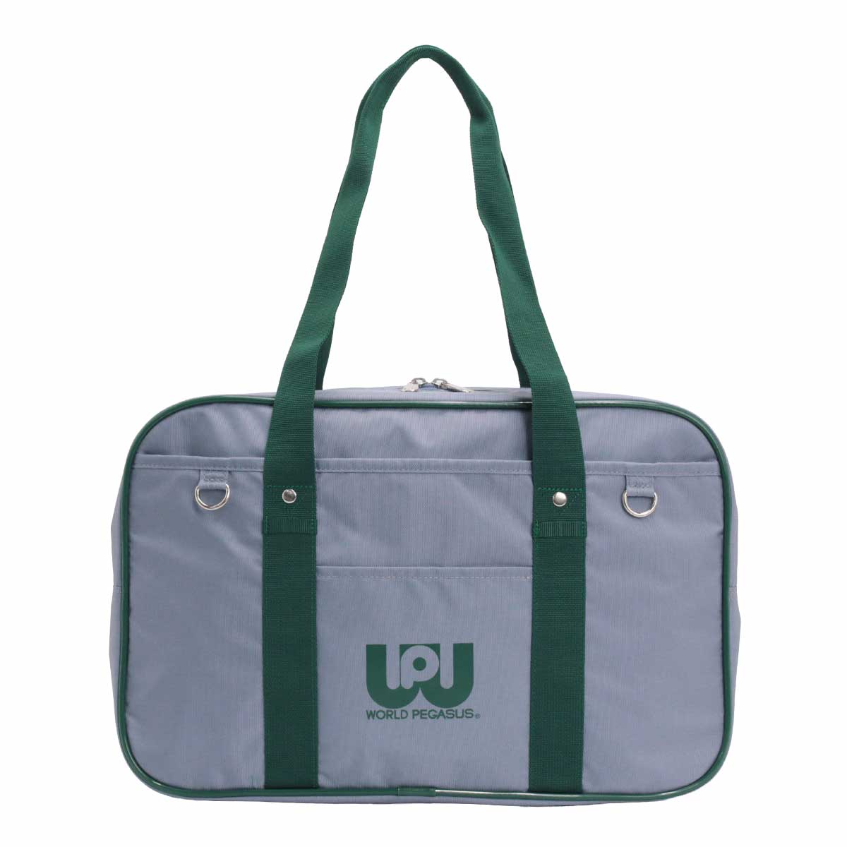 楽天市場】スクールバッグ ワッペ（カラーグレー）の通販