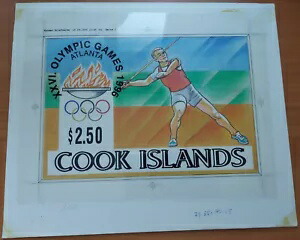 楽天市場】クック島 Sc1208 1996年アトランタオリンピック やり投げ