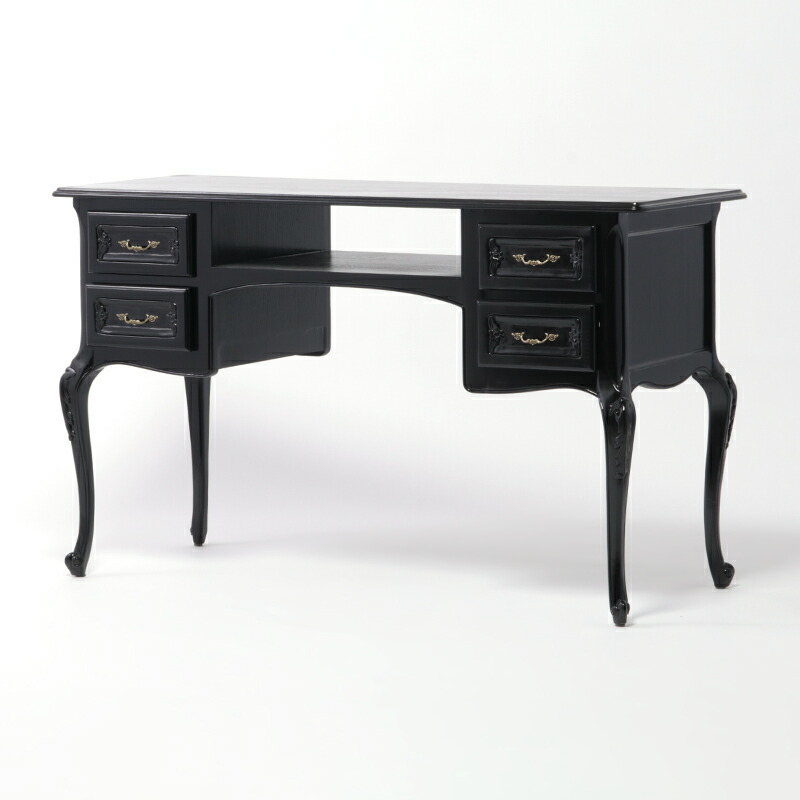 楽天市場】ロココ調家具 デスク アンティーク 机 対面式 ネイル用