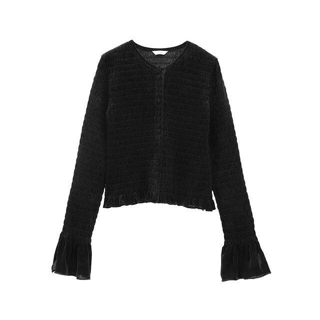 楽天市場】クラネ CLANE シャーリング デザイン ブラウス SHIRRING