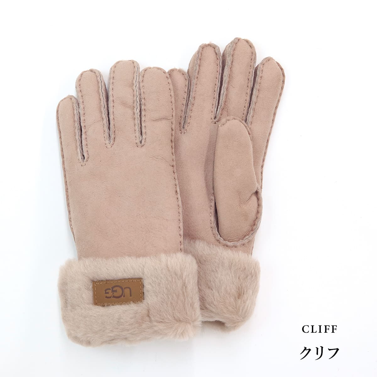 楽天市場】UGG アグ 手袋 カフ グローブ シープスキン ファー W TURN