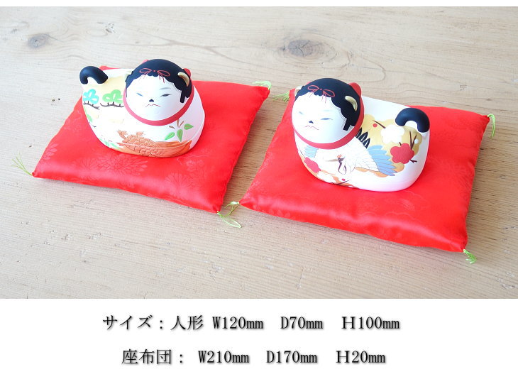 楽天市場】おとぎ犬の犬筥(一対） お雛様 守護神 コンパクト かわいい