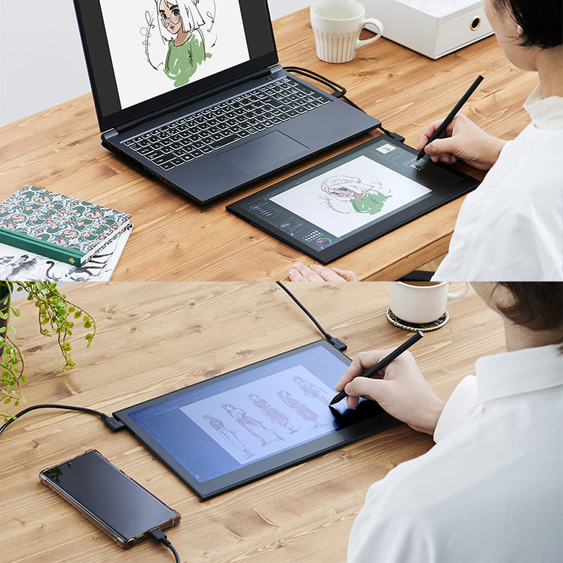 楽天市場】Wacom Movink 13 Filmセット (DTH135K0C) ワコム 有機EL