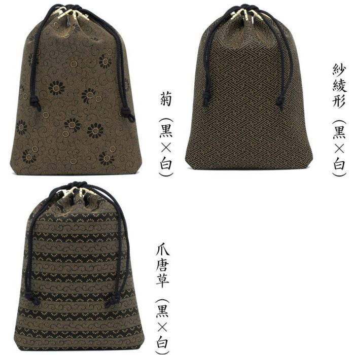 楽天市場】印伝 合切袋 印傳屋 大判 巾着 信玄袋 3007 メンズ 男性用