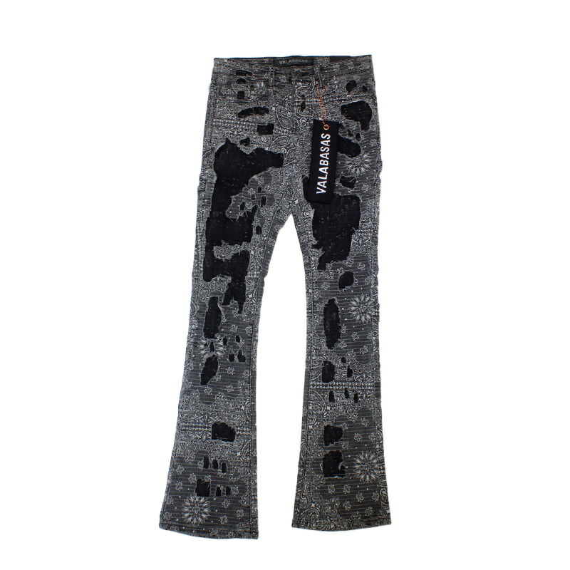 楽天市場】ヴァラバサス VALABASAS デニム フレアパンツ DENIM 28/30