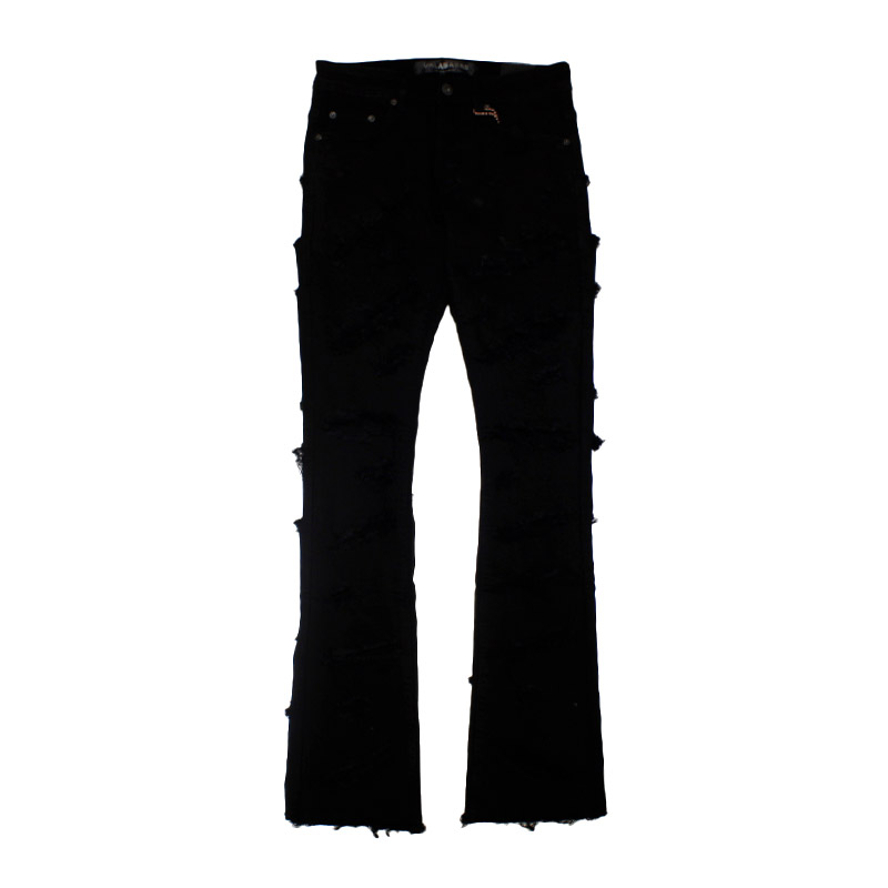 楽天市場】ヴァラバサス VALABASAS フレアデニムパンツ 29-30インチ