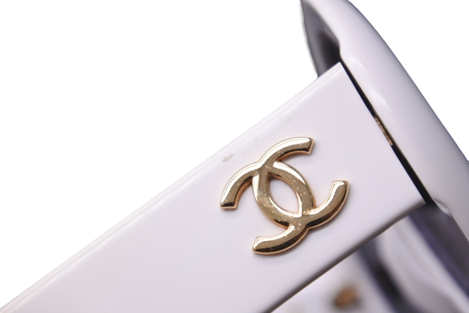 楽天市場】【セール】Chanel シャネル サングラス ロゴ 白 ココマーク