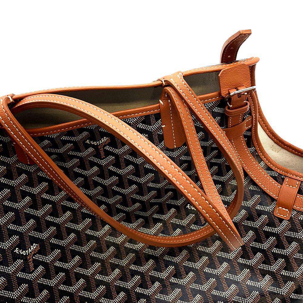 楽天市場】ゴヤール ペットキャリーバッグ シアン・グリ PVC GOYARD