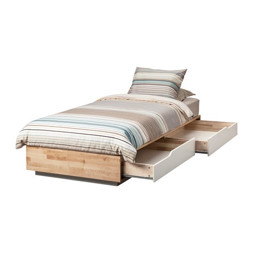 楽天市場】[IKEA/イケア/通販]MANDAL マンダール ベッドフレーム 収納