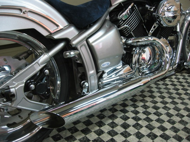 楽天市場】KENTEC ケンテック 極太スラッシュカット2IN1マフラー 90Φ