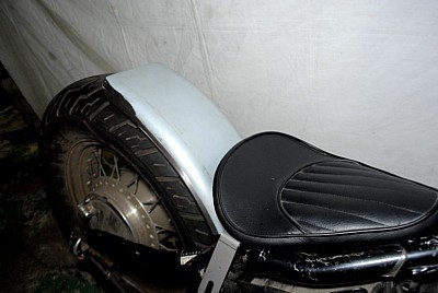 楽天市場】部品屋K&W ショートフラットフェンダーキット スティード400