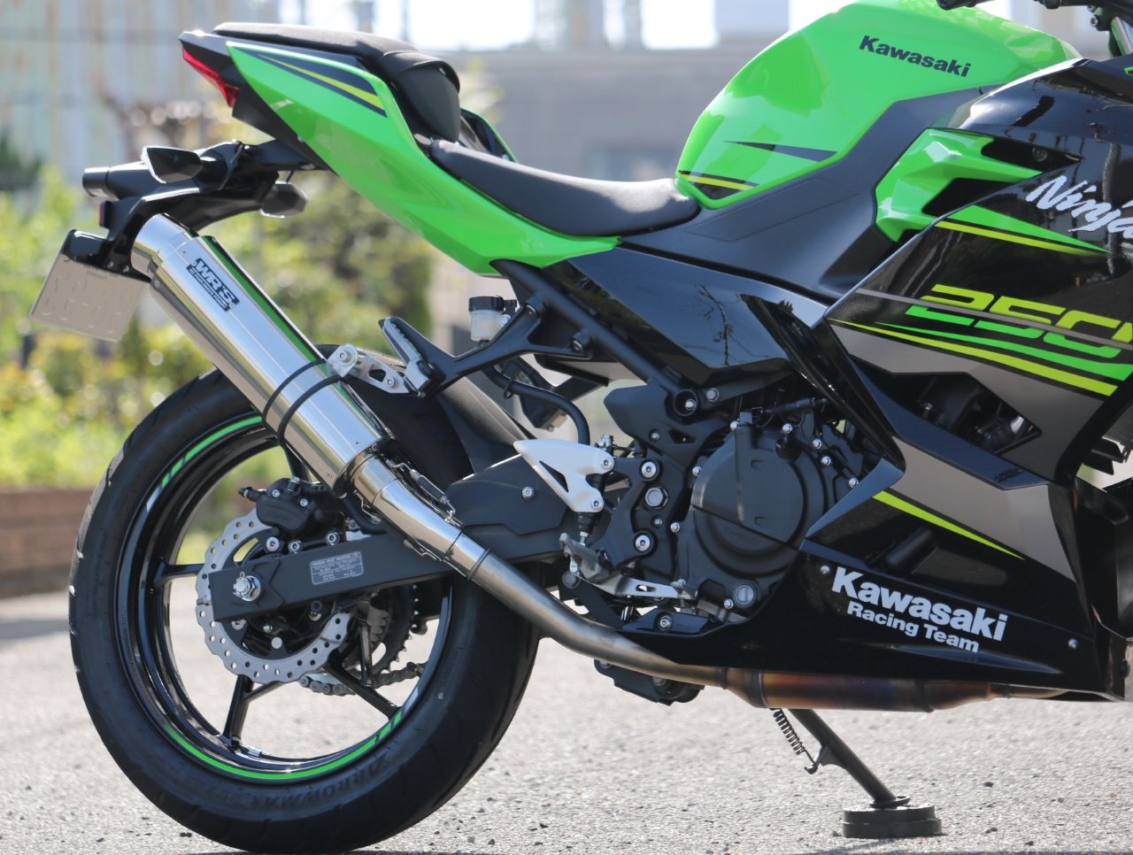 楽天市場】WR'S ダブルアールズ ラウンドタイプ スリップオンマフラー