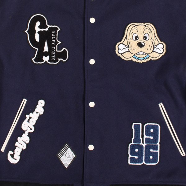 楽天市場】GALFY ガルフィー 復活わんわん大学ジャケット あす楽対応