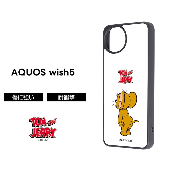 楽天市場】AQUOS wish5 ケース キャラクター トムとジェリー docomo SH