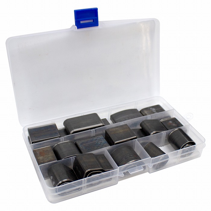 楽天市場】52個 セット 型抜き 革 抜き型 レザークラフト 工具 道具