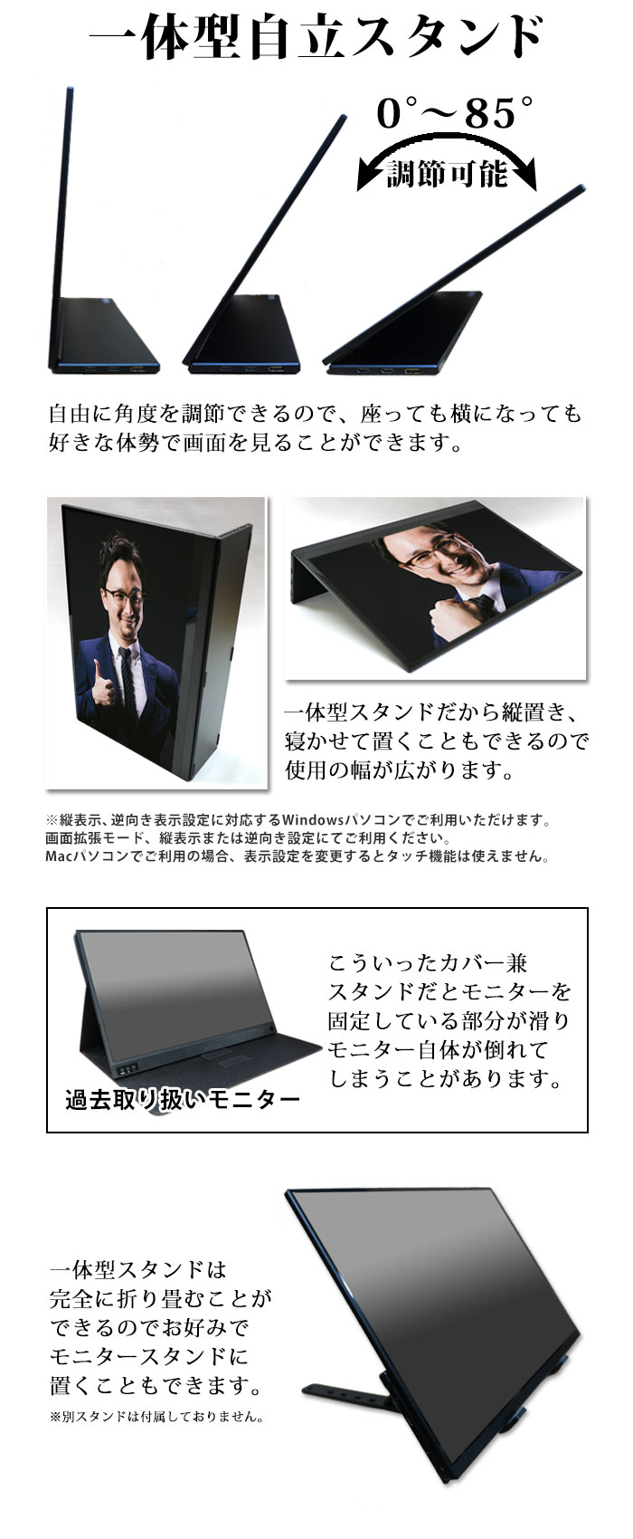 楽天市場】WINTEN モバイルモニター 15.6インチ タッチ機能 ゲーミング