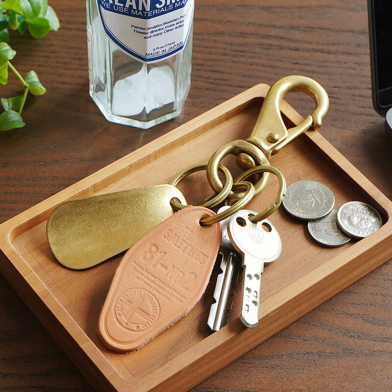 楽天市場】シューホーン キーホルダー 真鍮 シューホーン 本革 レザー