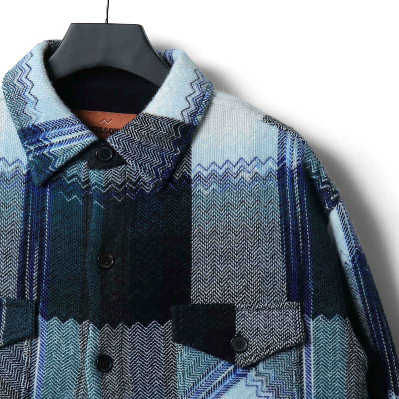 楽天市場】【60%OFF】 MISSONI / ミッソーニ｜チェック×ジグザグ柄ジャ