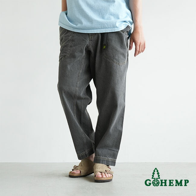 楽天市場】[GHP1166BGU]GOHEMP(ゴーヘンプ) TRAVELOR EASY PANTS
