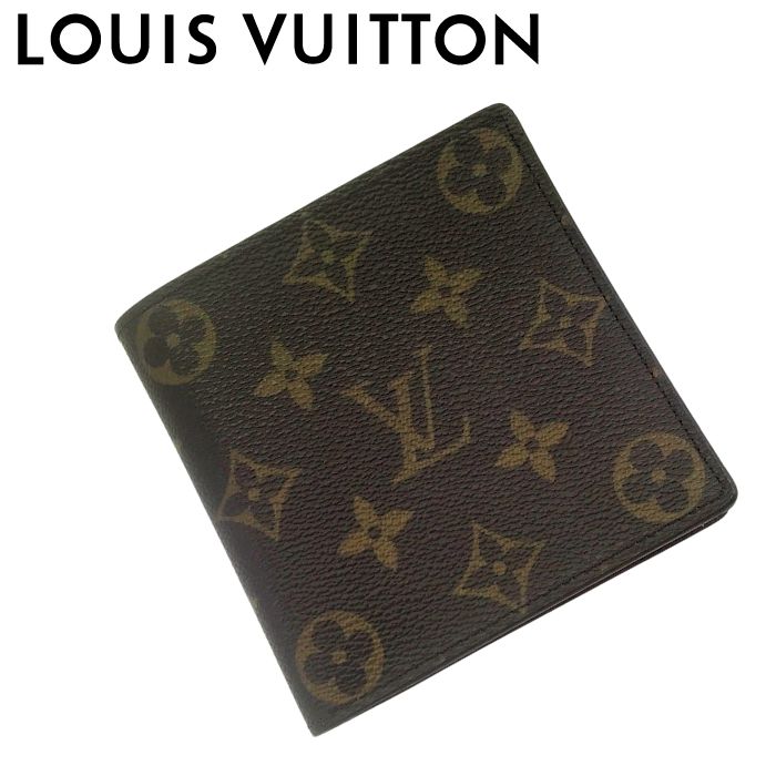 楽天市場】【中古】LOUIS VUITTON ルイヴィトン 二つ折り財布【非常に
