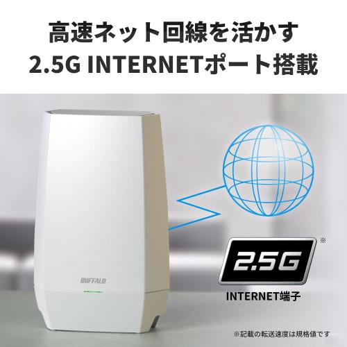 楽天市場】 バッファロー WiFi ルーター 無線 LAN Wi-Fi 6E 11ax 6GHz