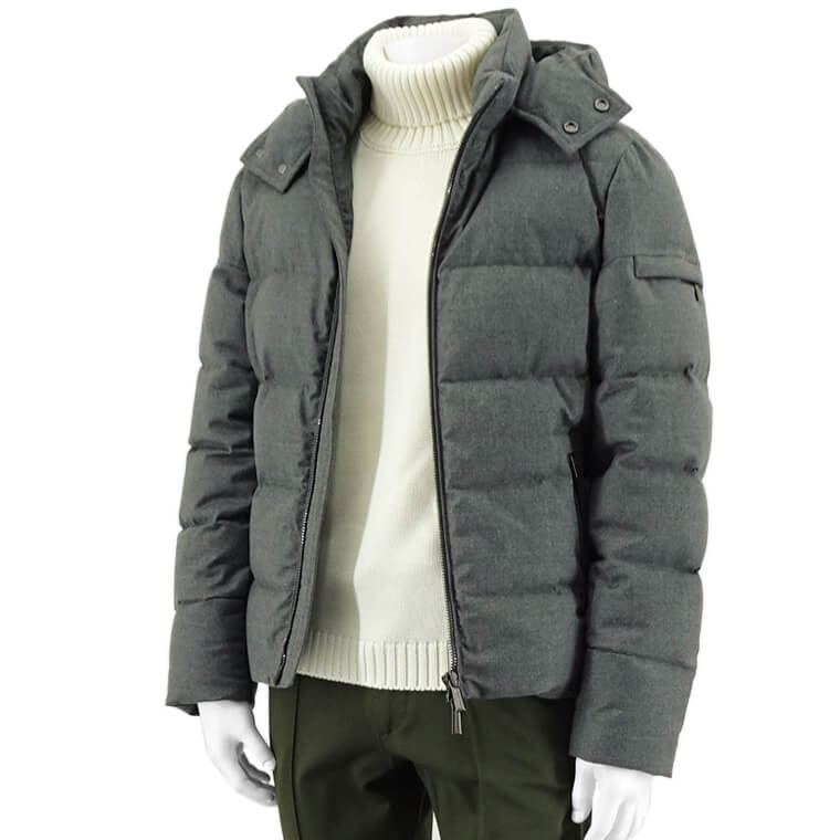 楽天市場】ムーレー MooRER メンズ ウールダウンジャケット BRETT LL