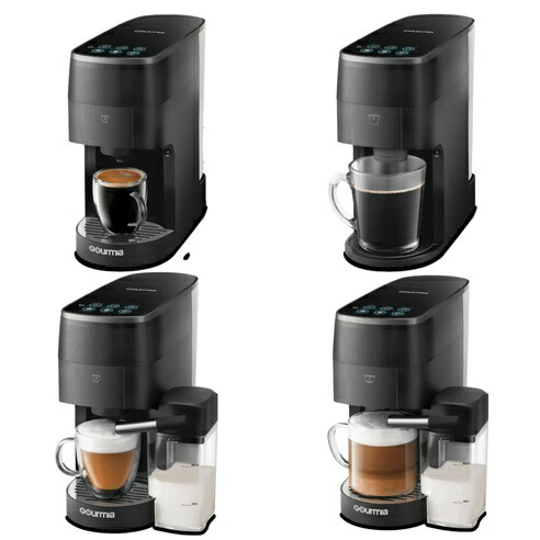 楽天市場】GOURMIA COFFEE MACHINE 4-in-1 マルチカプセル対応