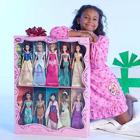 楽天市場】ディズニー プリンセス ドール 10体セット 【201378P