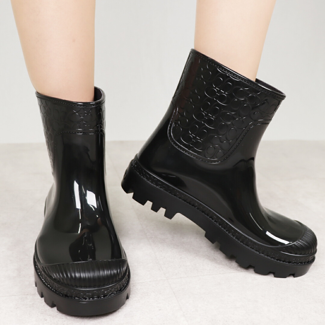 楽天市場】コーチ COACH レディースシューズ レインブーツ 長靴 ラバー