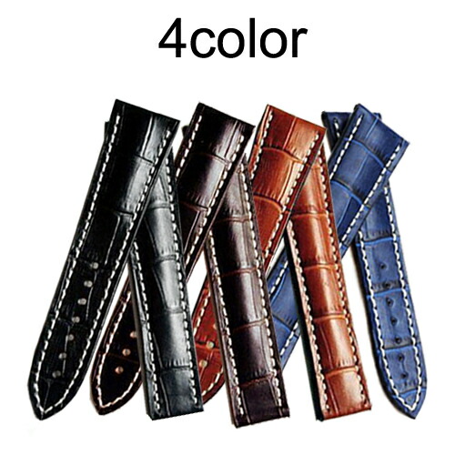 フ*ー様 オメガ アリゲーター ラグ幅20mm Dバックル付 オメガ純正