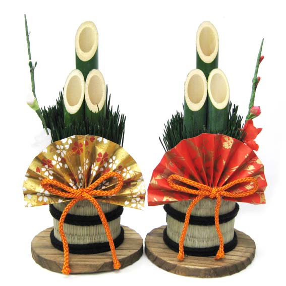 楽天市場】ミニ門松 京2本入【門松】【お正月飾り】【正月飾り 置物