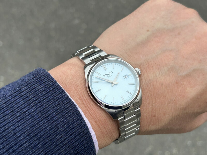 楽天市場】TISSOT ティソ クォーツ 腕時計 PR100 34mm アイスブルー
