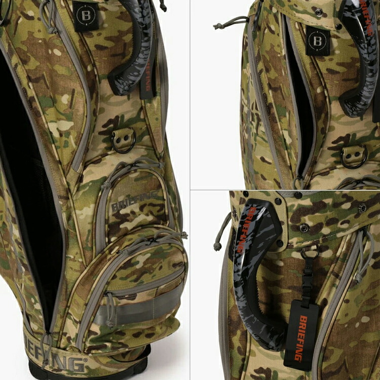 楽天市場】ブリーフィング ゴルフ キャディバッグ カートバッグ CR-5