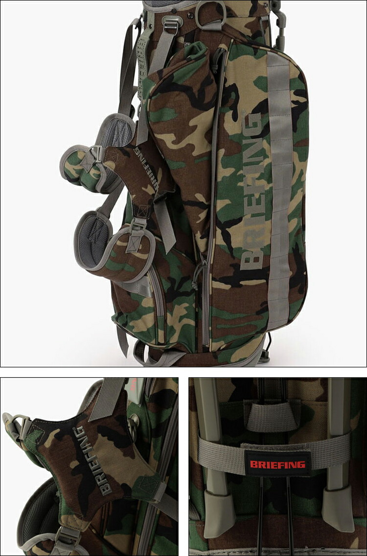 楽天市場】ブリーフィング ゴルフ キャディバッグ スタンドバッグ CR-4