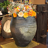 楽天市場】【3月1日限定11%OFFクーポン配布中】信楽焼 古陶変形花瓶