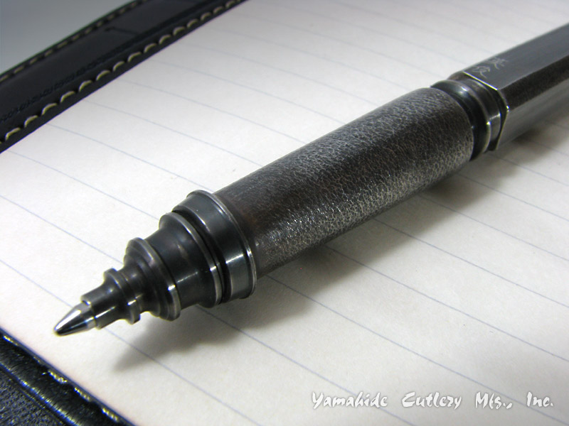 楽天市場】中山 英俊 作 ボルトアクション ボールペン ステン 黒染