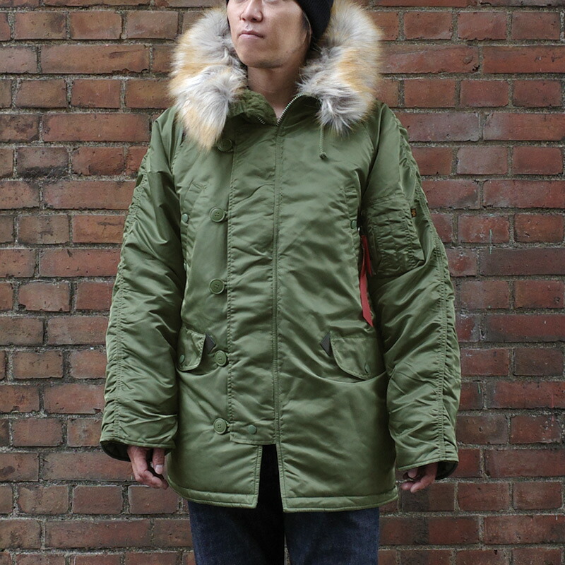 楽天市場】ALPHA社 アルファ #20024 N-3B ナイロンフライトジャケット