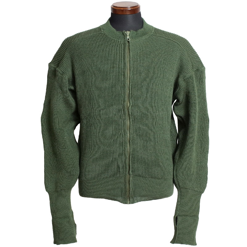 楽天市場】スウェーデン軍 ジッパーセーター グリーン デッドストック