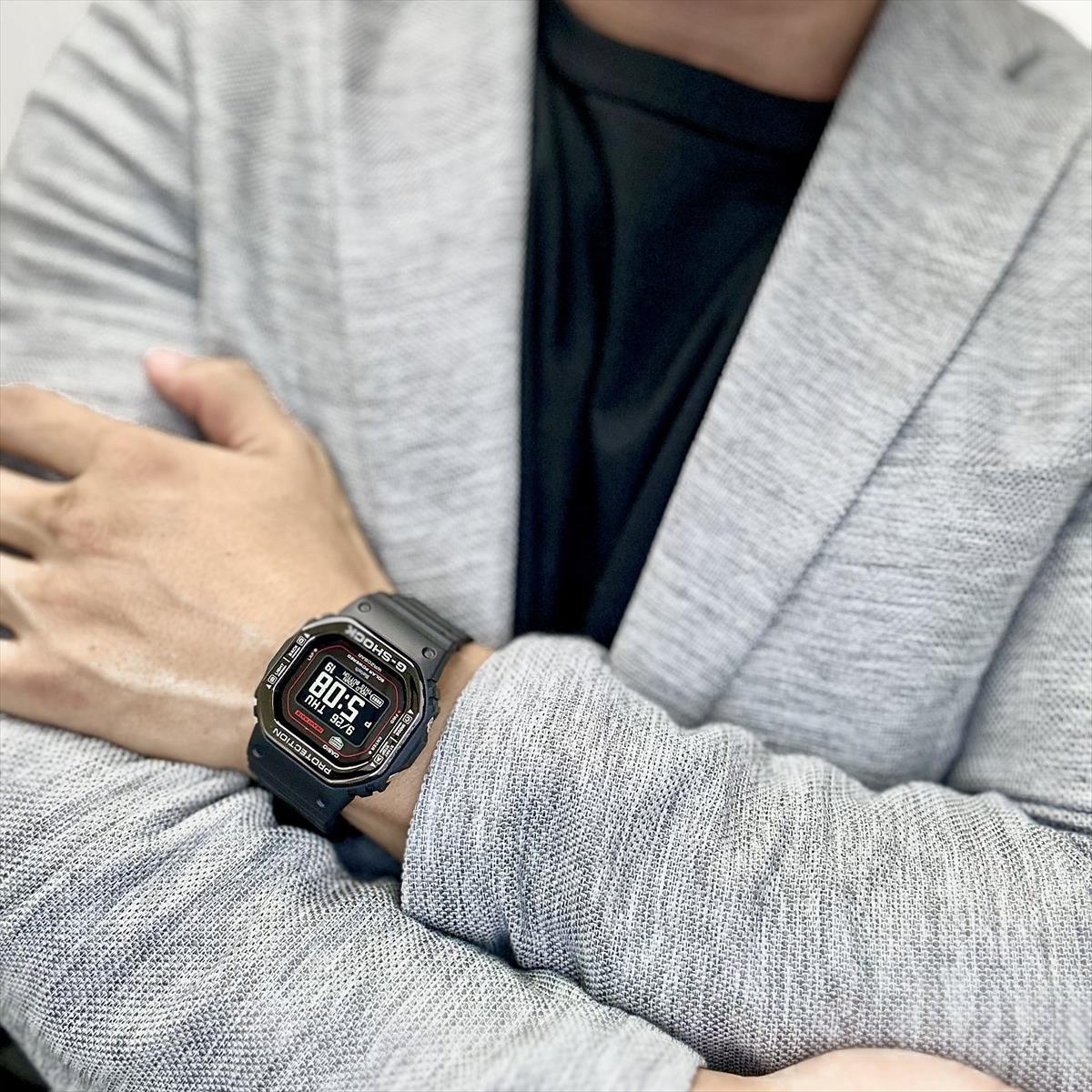 楽天市場】カシオ Gショック DW-H5600MB-1A4JR メタルベゼル G-SQUAD