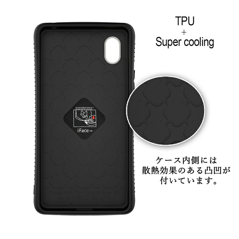 楽天市場】強化ガラスフィルム付き iFace mall Xperia Ace III ケース