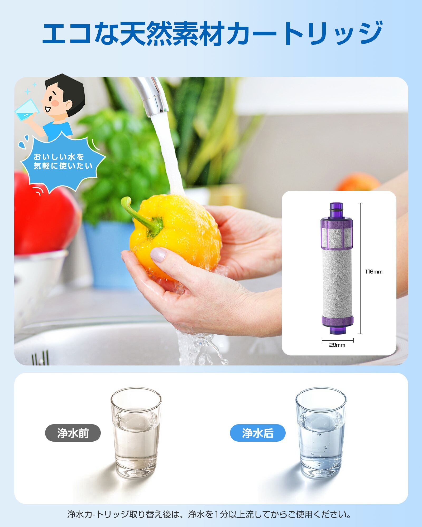 楽天市場】【3個購入で1個サービス】PFOS/PFOA除去試験済 JF-22