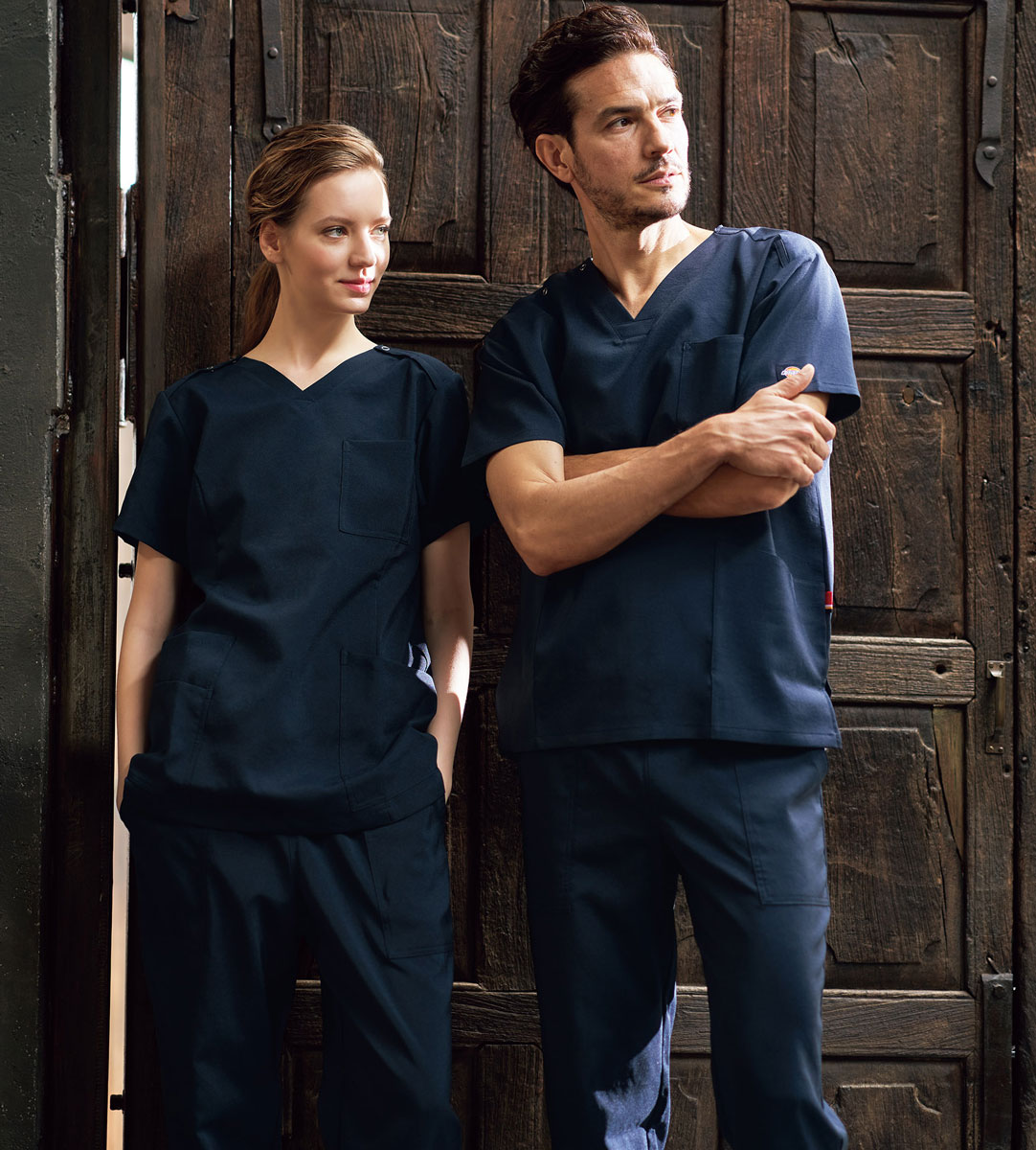 楽天市場】Dickiesディッキーズ スクラブ白衣用パンツ ストレート