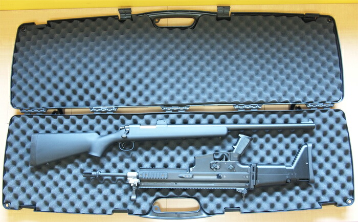 楽天市場】【送料無料!】 プラノ SE ダブルライフルケース ハードガン